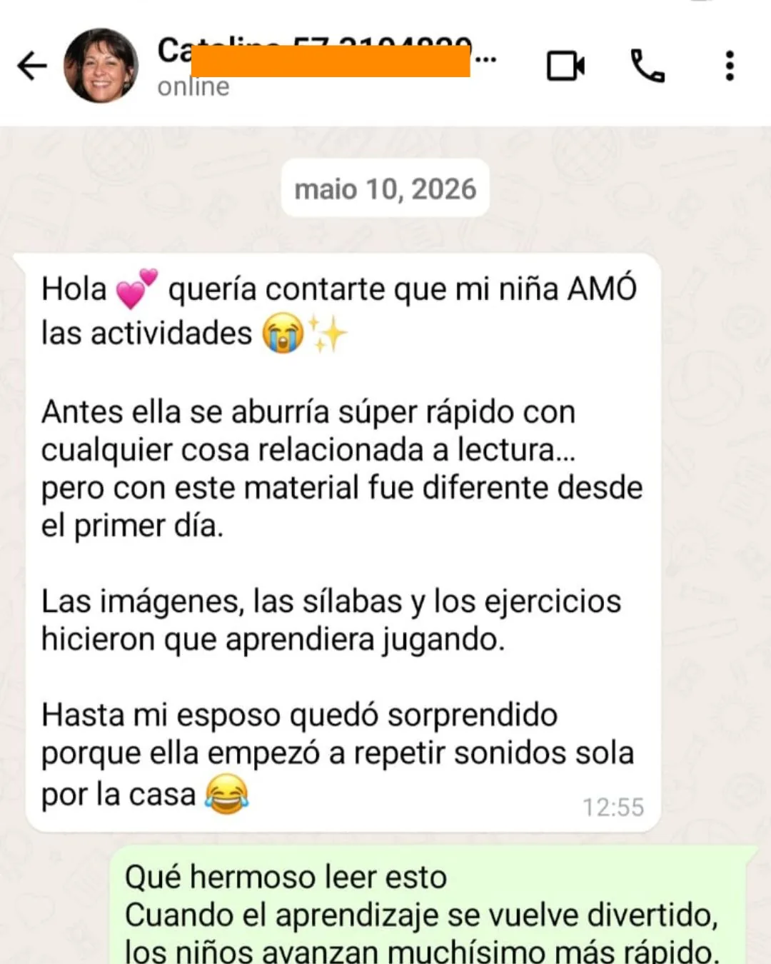 Testimonio Catalina mamá de niña de 4 años